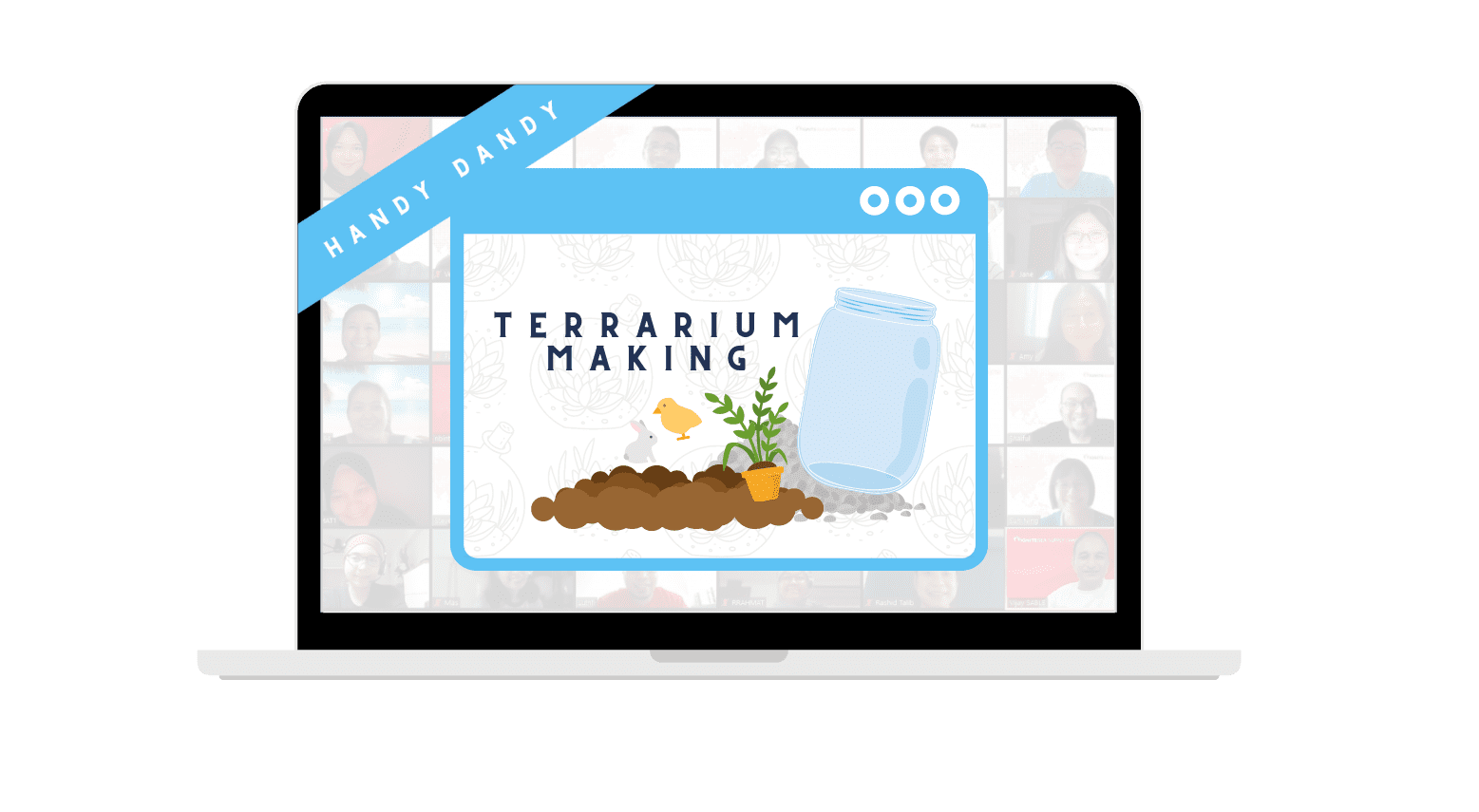 Online Bonding Workshops Terrarium
