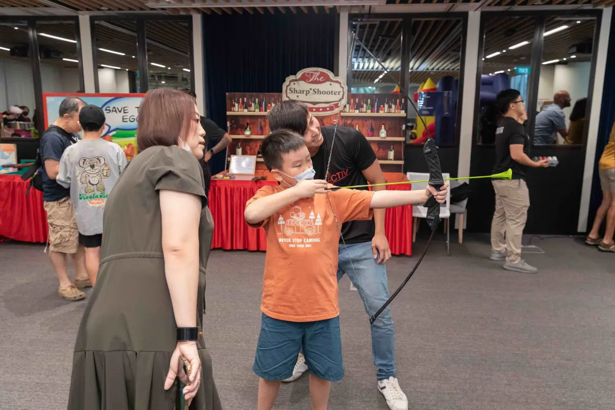 Family Day Carnival Booth Stall Games