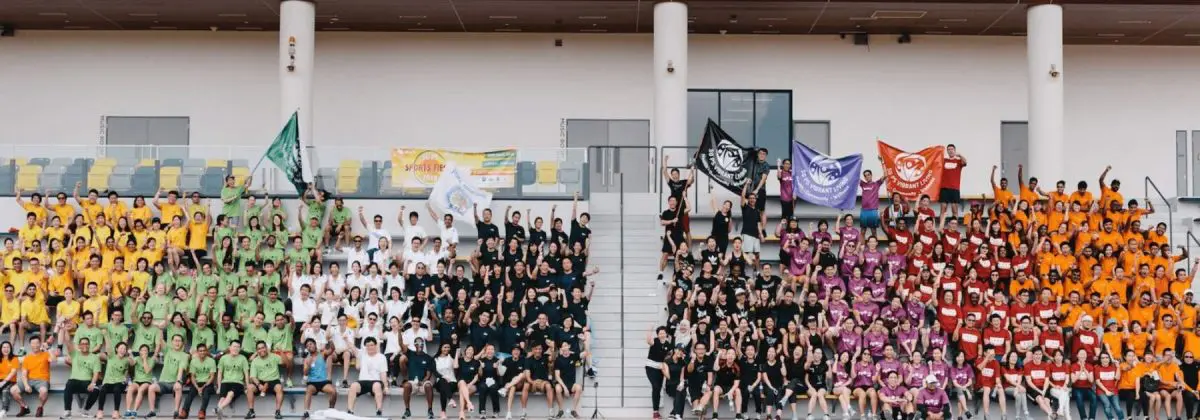 Team Building Large Group Size Shot