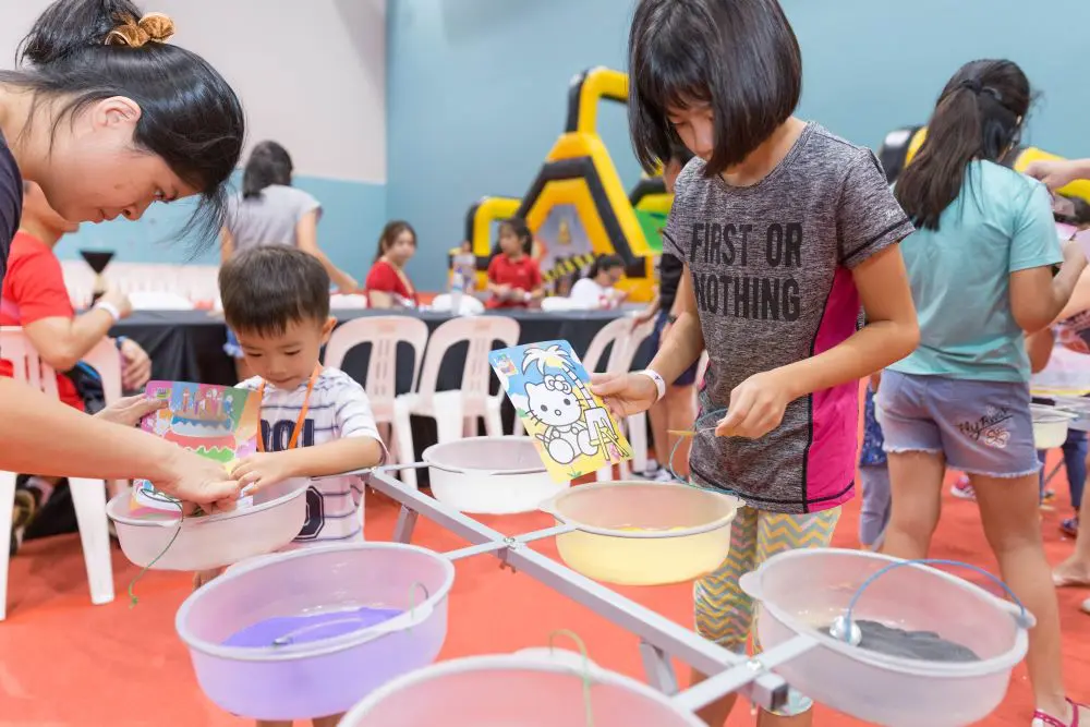 Family Day Kids Corner Sand Art Kids Activities & Games