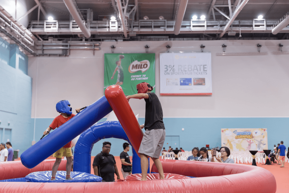Family Day Inflatable Games