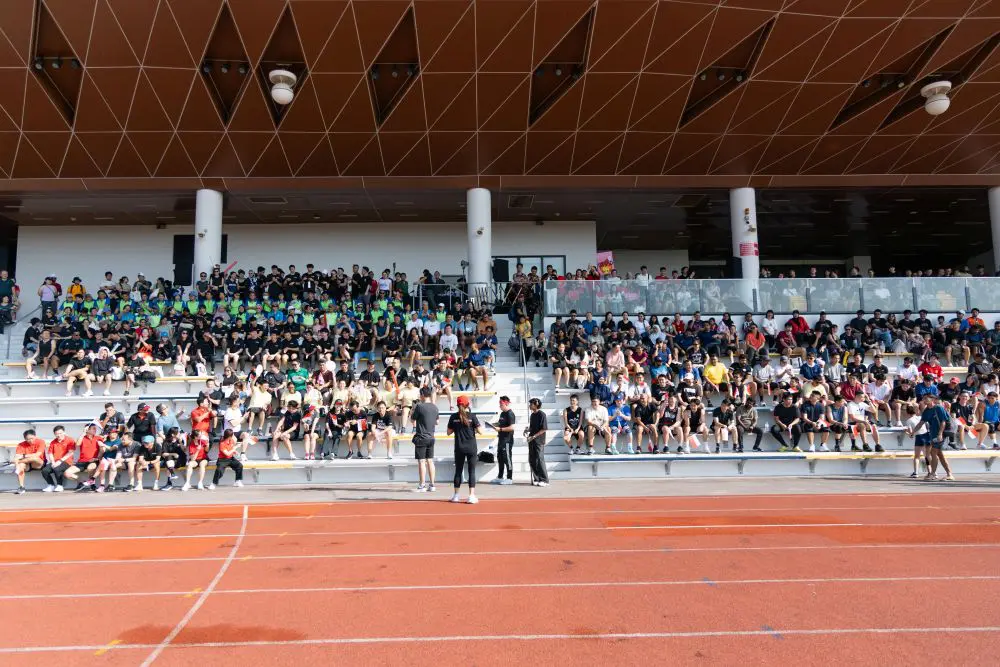 Outdoor team building event