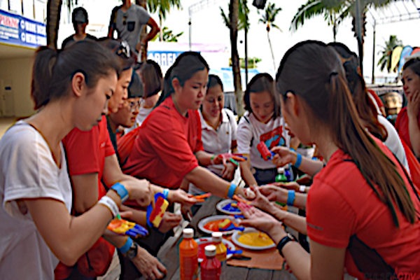 Painting Hand Jamming