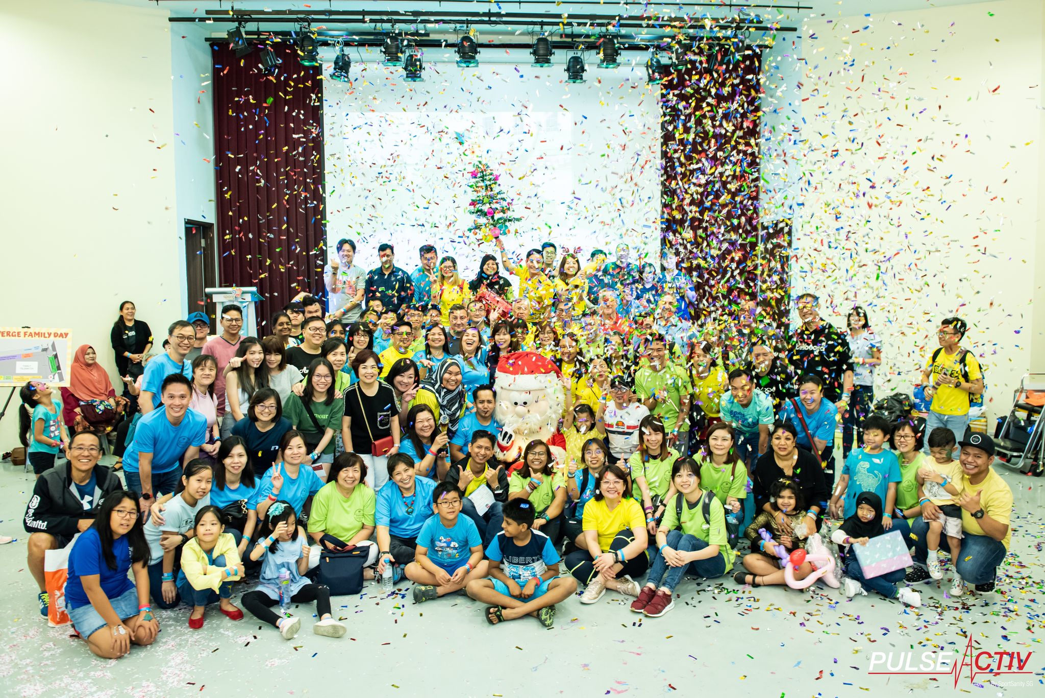 Family Day Host Emcee Group Photo