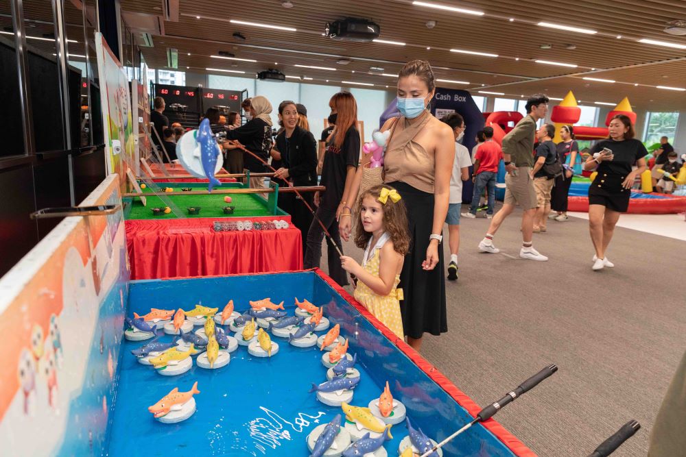 Family Day Carnival Booth Stall Games