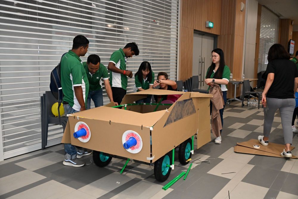 Team Building Build A Car Indoor Activity 3